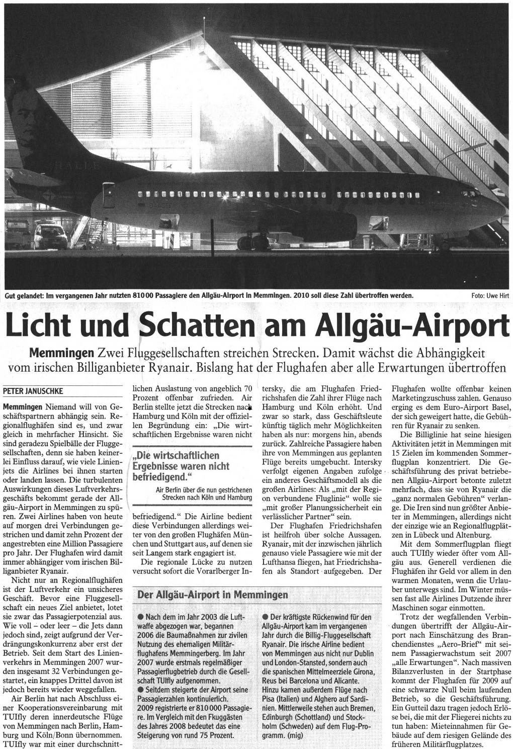 licht u schatten am allgäu airport